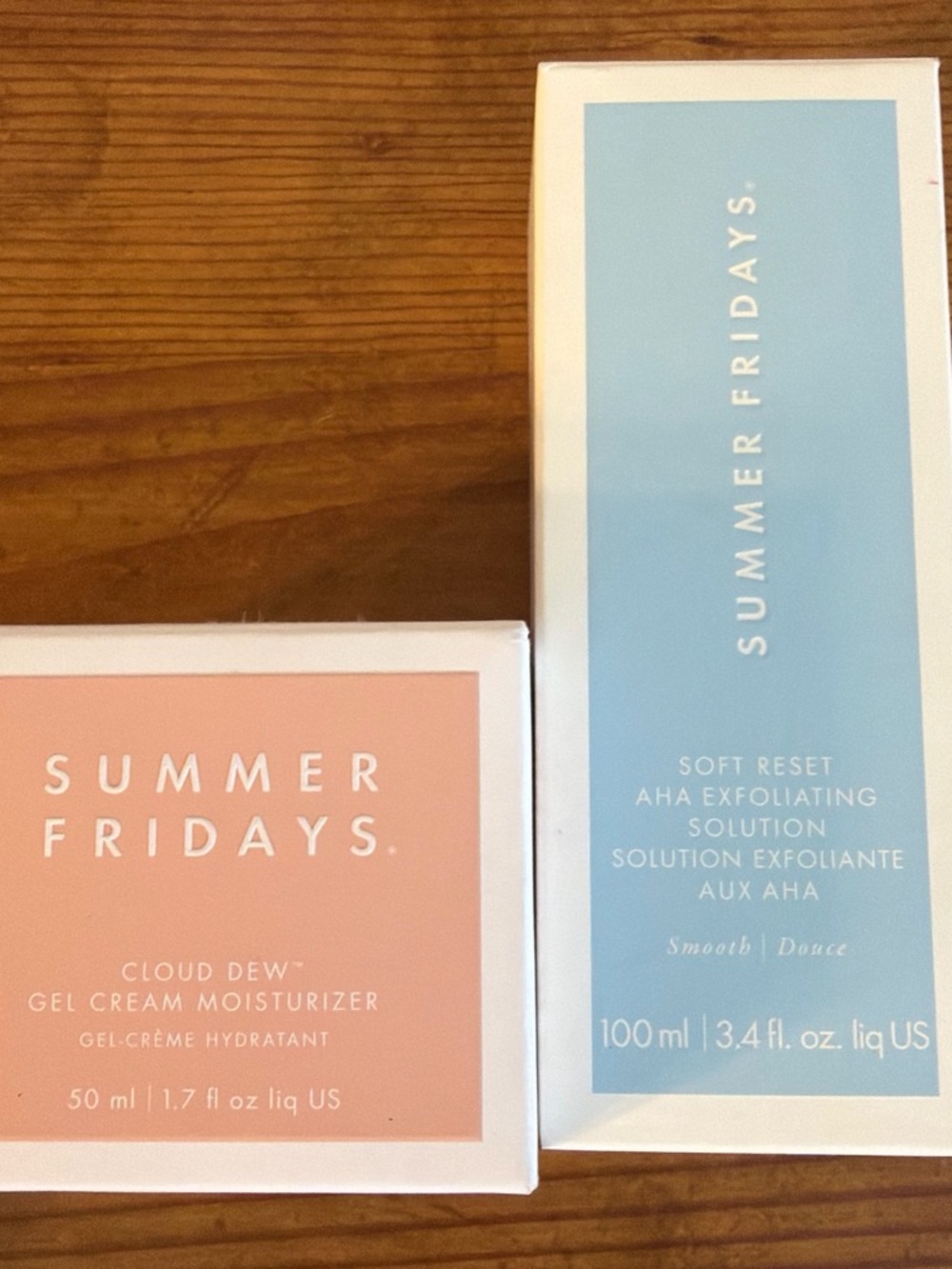 Summer Fridays skincare set